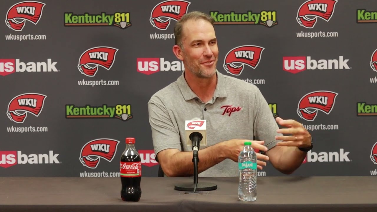 WKU Football Coach Tyson Helton | 8-26-24 | KySports