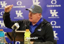 Kentucky Wildcats Football Coach Mark Stoops Recaps 42-10 Win vs Tennessee Tech