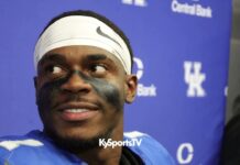 Kentucky Wildcats Football WR Kendrick Law Recaps 42-10 WIN vs TN Tech