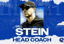 Kentucky Football Names Will Stein New Head Coach